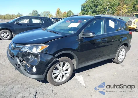 2015 Toyota Rav4 Limited z USA, uszkodzony, nr VIN 2T3DFREV9FW292437